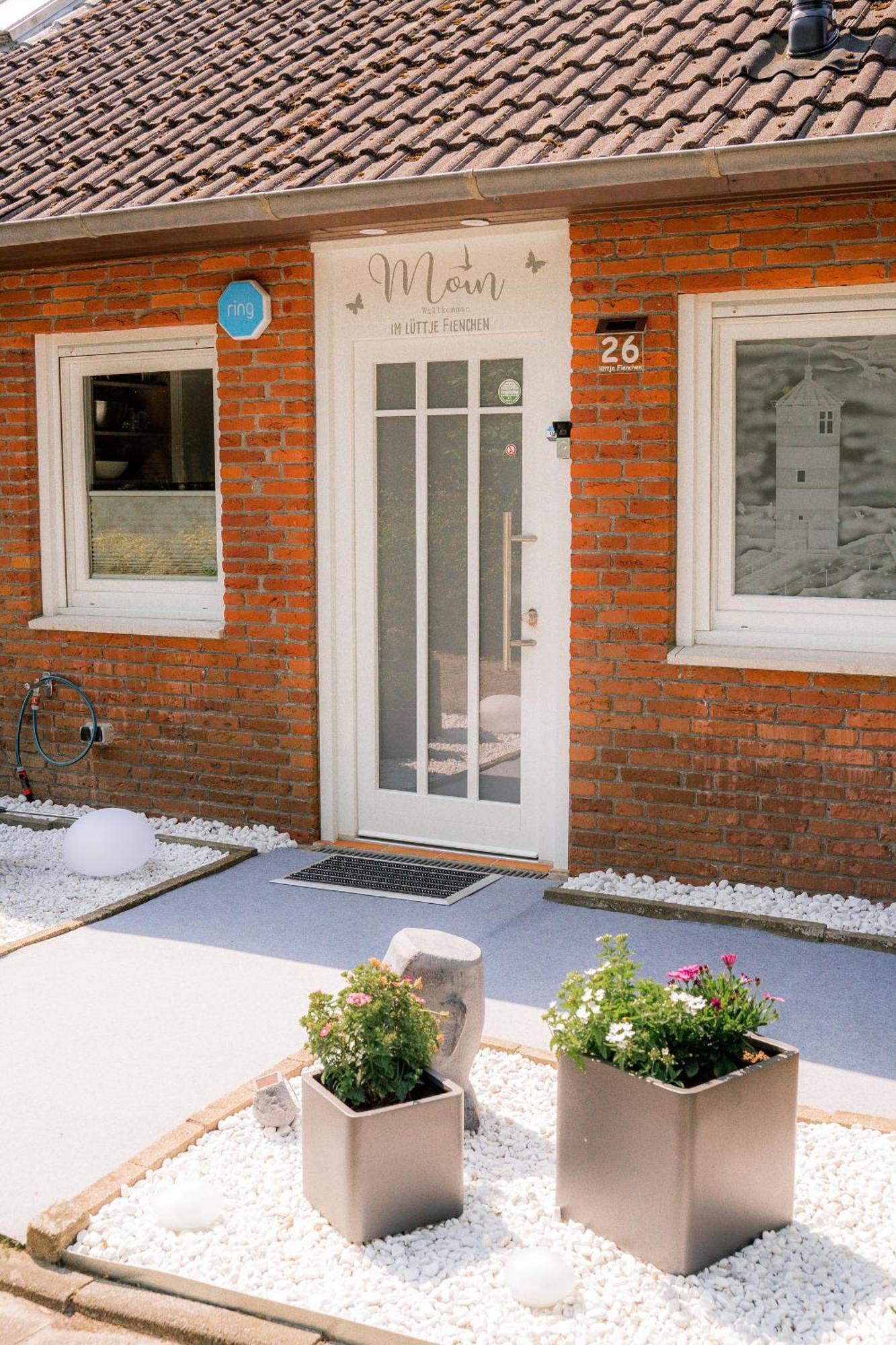 Kleines Ferienhaus Bei Greetsiel - Hunde Willkommen Krummhoern Exterior photo